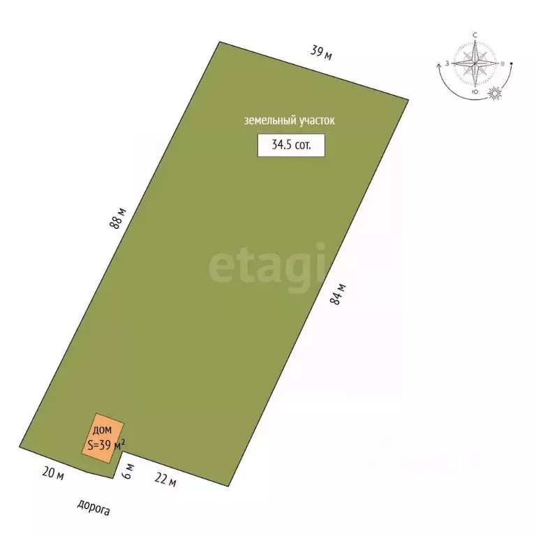 Дом в Тюменская область, Исетский муниципальный округ, д. Турушево ул. ... - Фото 2