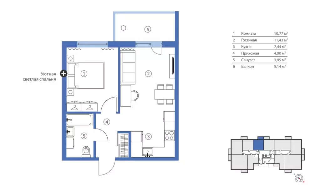 2-к кв. Карелия, Петрозаводск Древлянка-2 тер., Древлянка-6 мкр, Сампо ... - Фото 1