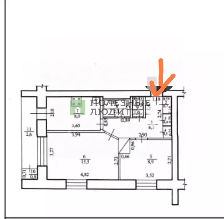 2-к кв. Забайкальский край, Читинский район, Новокручининский пгт ул. ... - Фото 2