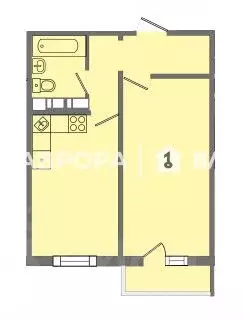 1-к кв. Челябинская область, Магнитогорск просп. Ленина, 114 (42.43 м) - Фото 2