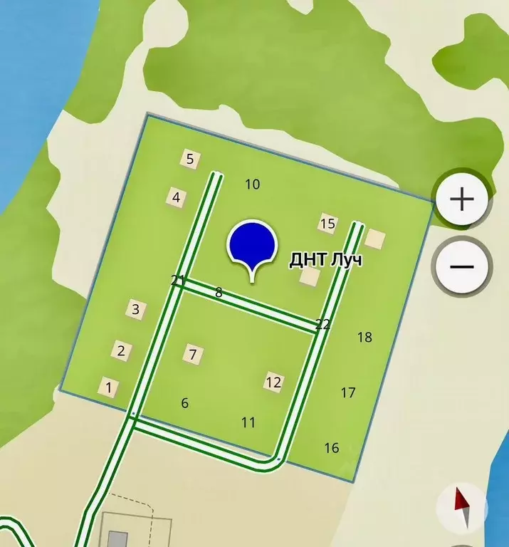 Участок в Новосибирская область, Мошковский район, пос. Октябрьский  ... - Фото 1