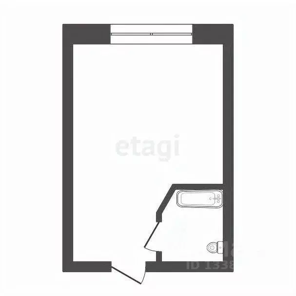 Студия Красноярский край, Красноярск Новая ул., 10 (15.0 м) - Фото 2