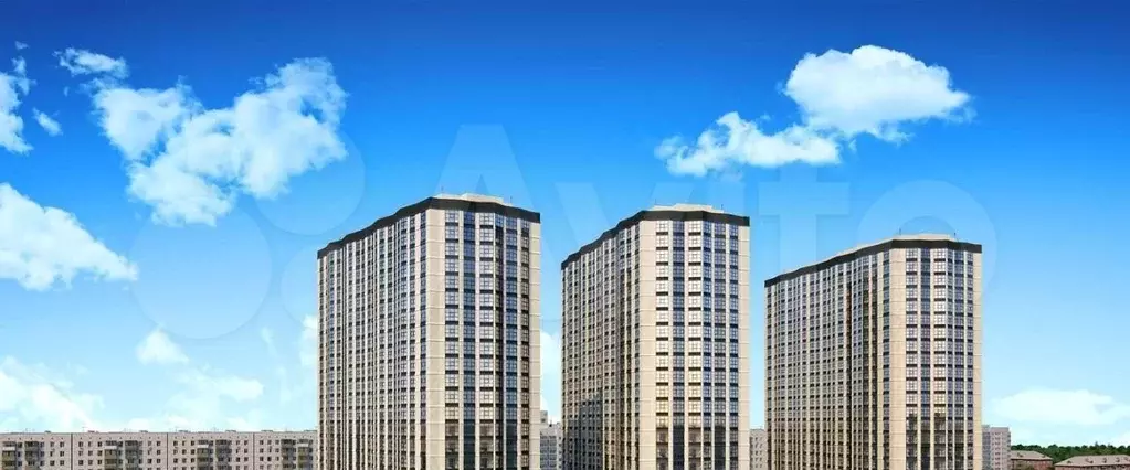 1-к. квартира, 41,5 м, 24/25 эт. - Фото 1