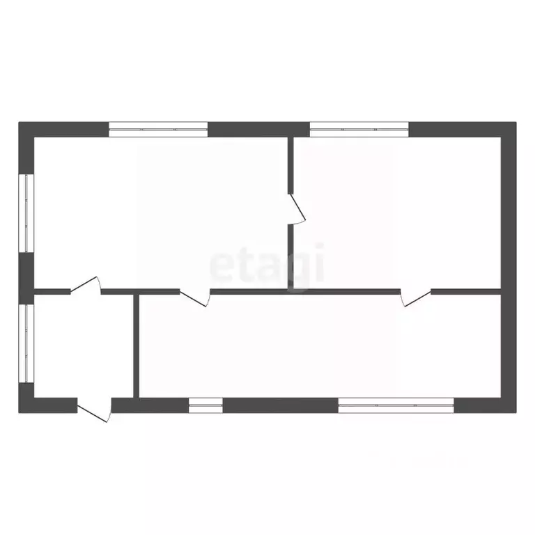 Дом в Челябинская область, Южноуральск Зеленая ул., 15 (66 м) - Фото 2