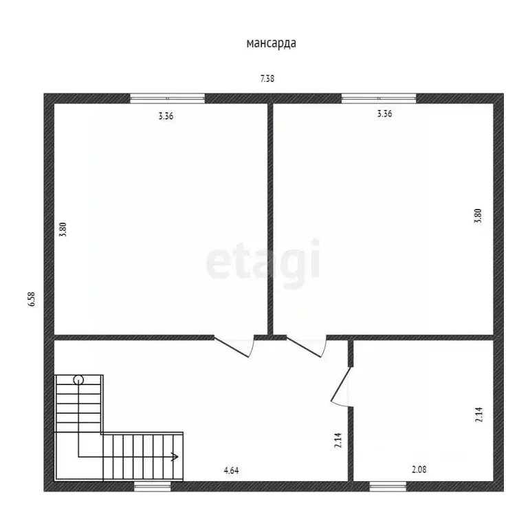 Дом в Красноярский край, Емельяновский муниципальный округ, ... - Фото 2