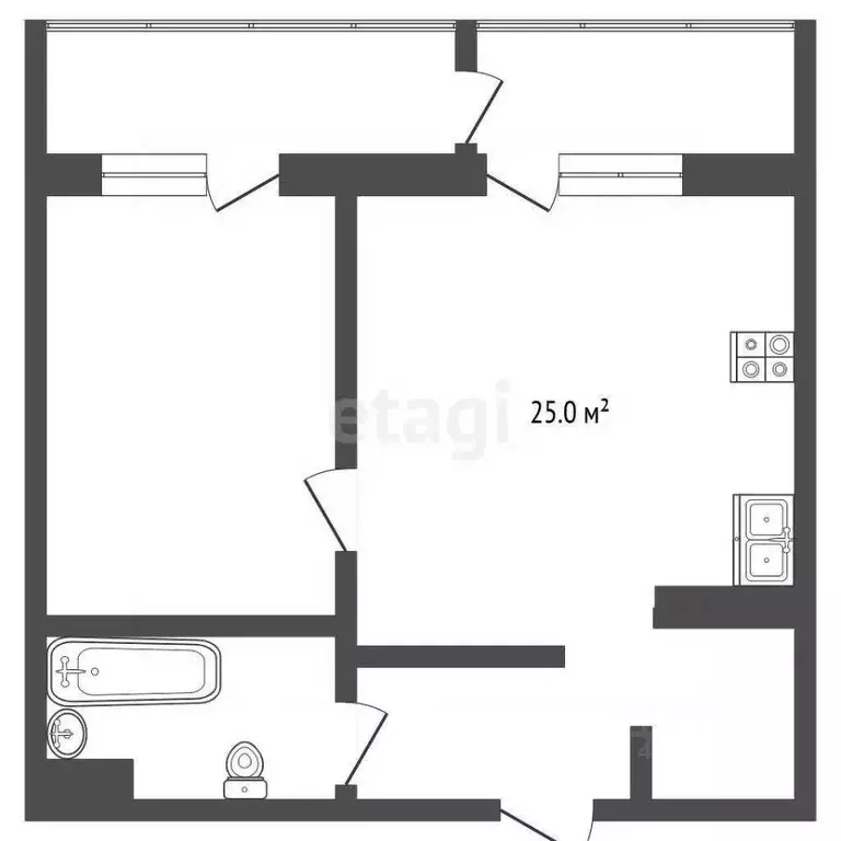 Студия Челябинская область, Челябинск ул. Братьев Кашириных, 131а ... - Фото 2