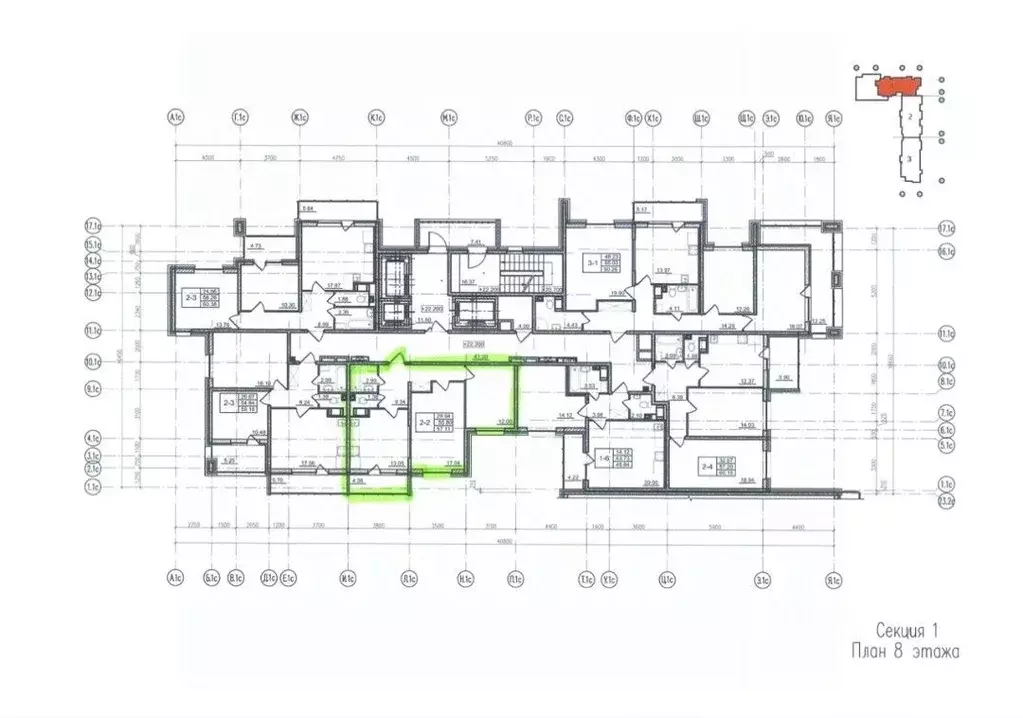 2-к кв. Санкт-Петербург Яхтенная ул., 34 (55.0 м) - Фото 1