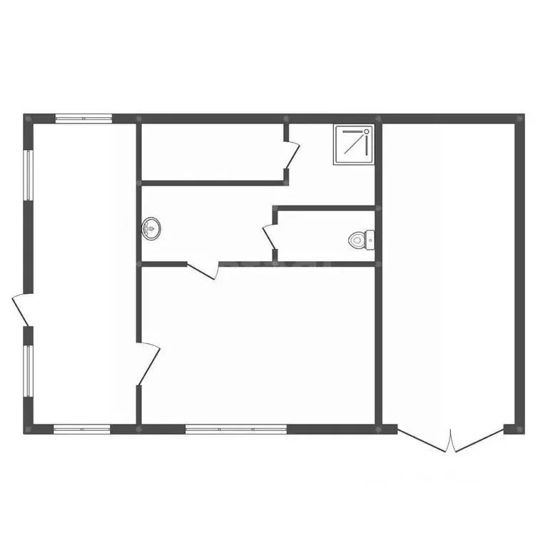 Дом в Амурская область, Свободный Горсоветская ул., 88 (29 м) - Фото 2