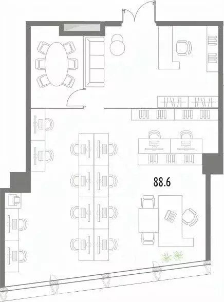 Помещение свободного назначения в Москва 48-й кв-л,  (89 м) - Фото 1