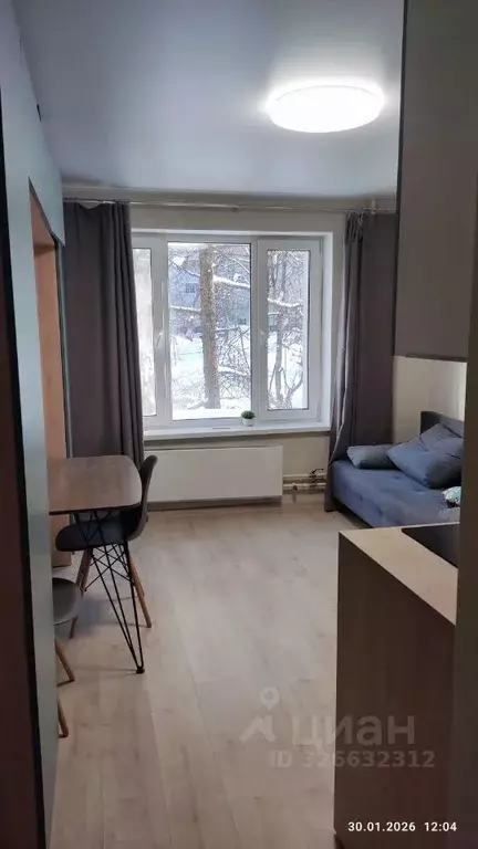 Студия Москва Аминьевское ш., 5 (16.5 м) - Фото 1