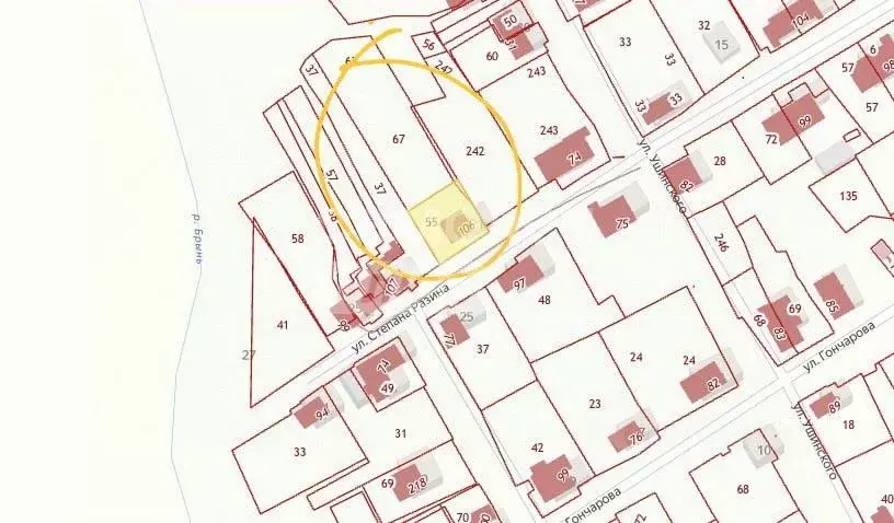 Участок в Калужская область, Сухиничи ул. Степана Разина, 21 (14.0 ... - Фото 1