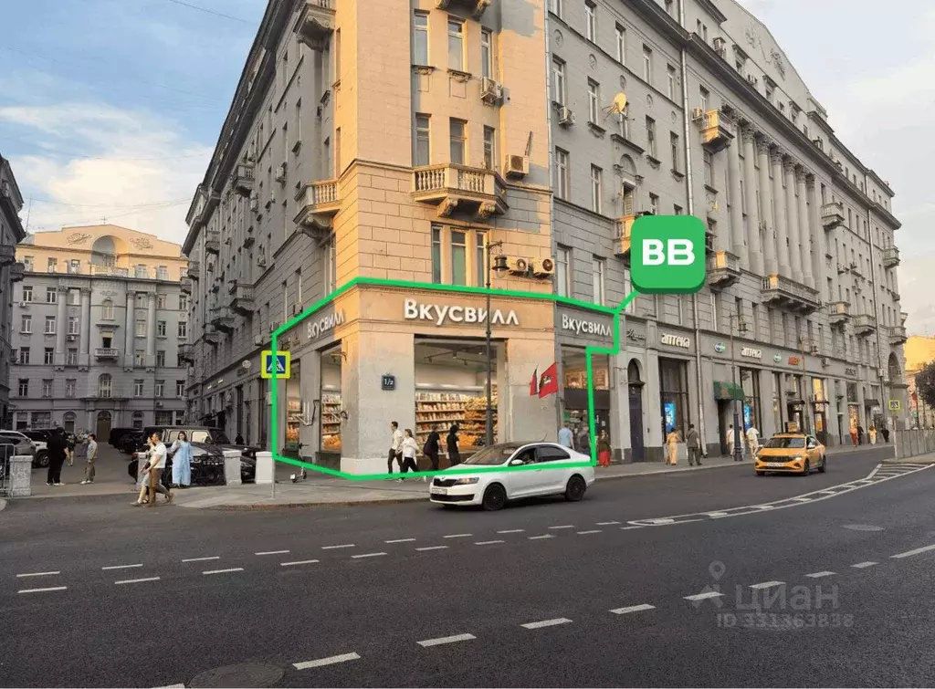 Помещение свободного назначения в Москва ул. Солянка, 1/2С2 (241 м) - Фото 2
