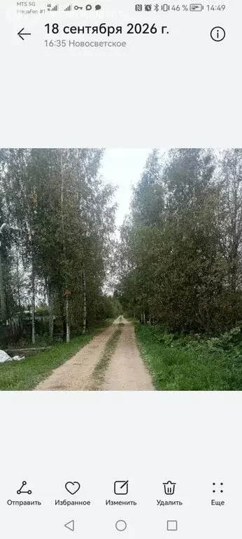 Участок в Ленинградская область, Гатчинский муниципальный округ, ... - Фото 1