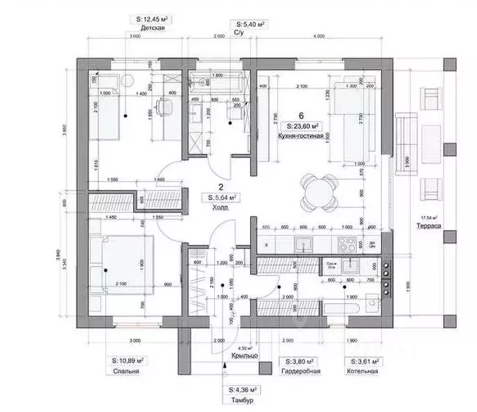 Дом в Курская область, Курск Красная Звезда СНТ, 95 (110 м) - Фото 2