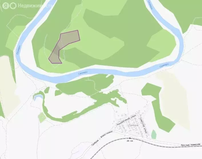 Участок в Оренбургская область, Сакмарский сельсовет (10 м) - Фото 1