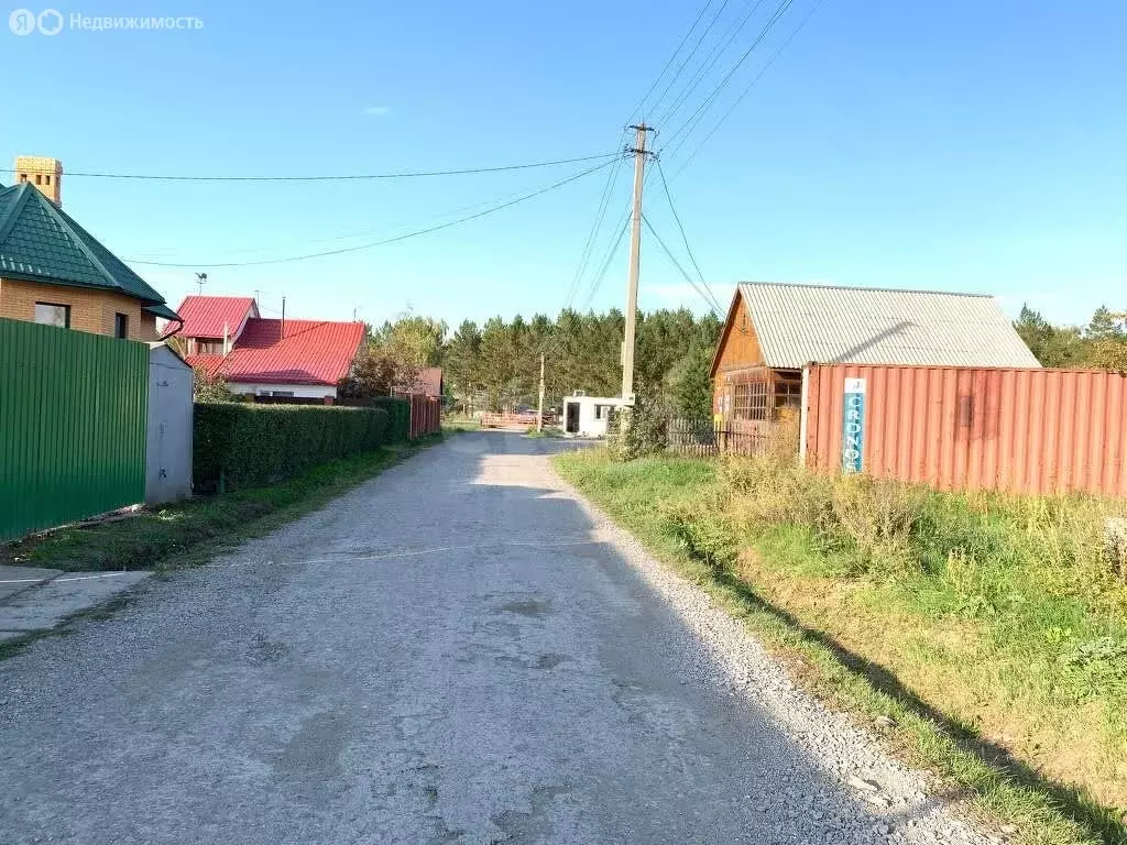 Участок в Новосибирский район, Верх-Тулинский сельсовет, садовое ... - Фото 1