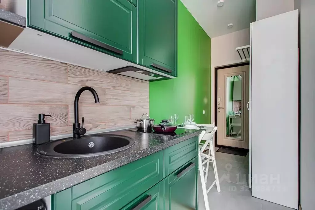 Студия Москва Выборгская ул., 9/1 (25.0 м) - Фото 2