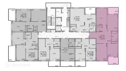 Продаётся 3-к квартира, 105.59 м - Фото 1