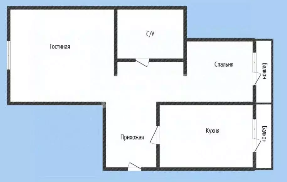 2-к кв. Дагестан, Каспийск ул. Каспийская, 6 (60.0 м) - Фото 2