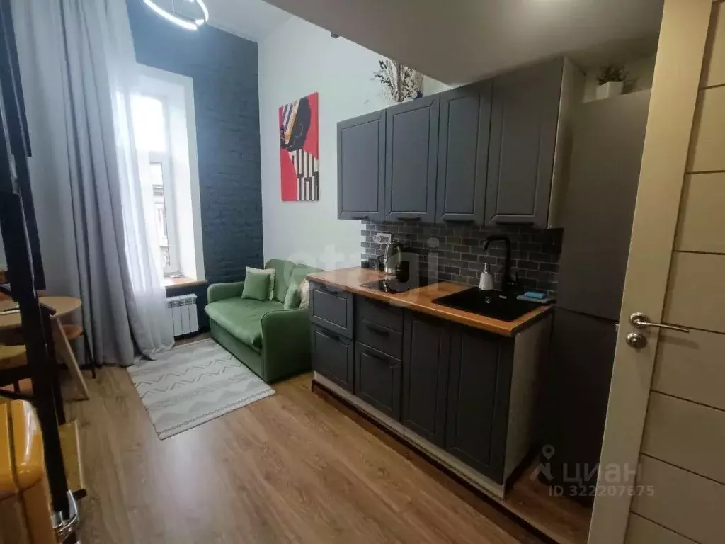 Студия Санкт-Петербург Литейный просп., 43 (28.8 м) - Фото 0