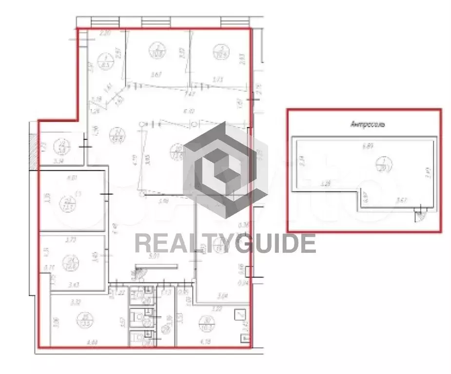 197 м2 Loft-квартал  Товарищество Рябовской Мануфактуры  B - Фото 0