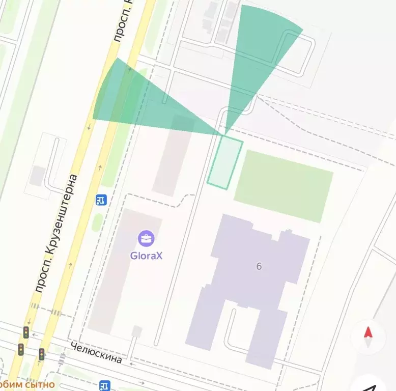 2-к кв. Санкт-Петербург просп. Крузенштерна, 13 (56.12 м) - Фото 1