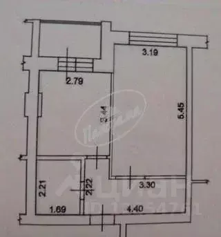 1-к кв. Калужская область, Калуга ул. Изумрудная, 18 (37.1 м) - Фото 2