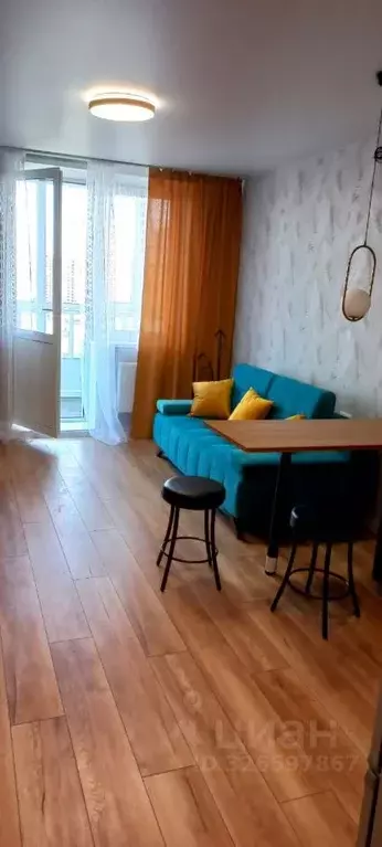 Студия Тульская область, Тула Новомосковская ул., 4 (30.0 м) - Фото 2