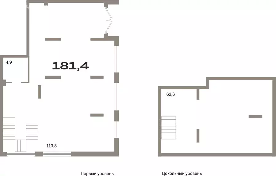 Помещение свободного назначения (181.38 м) - Фото 1