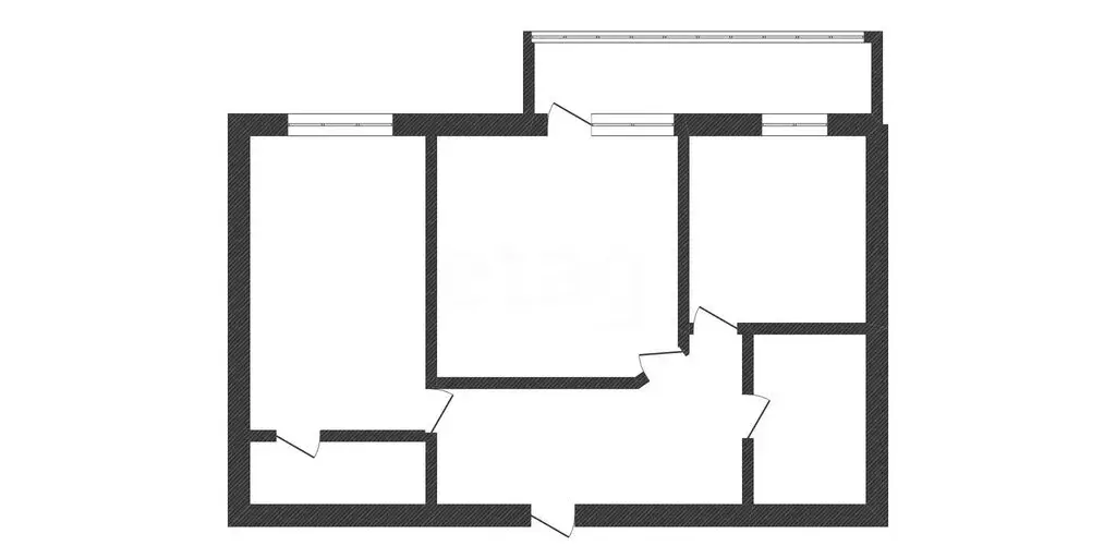 2-комнатная квартира: Курган, Солнечный бульвар, 4 (62 м) - Фото 1