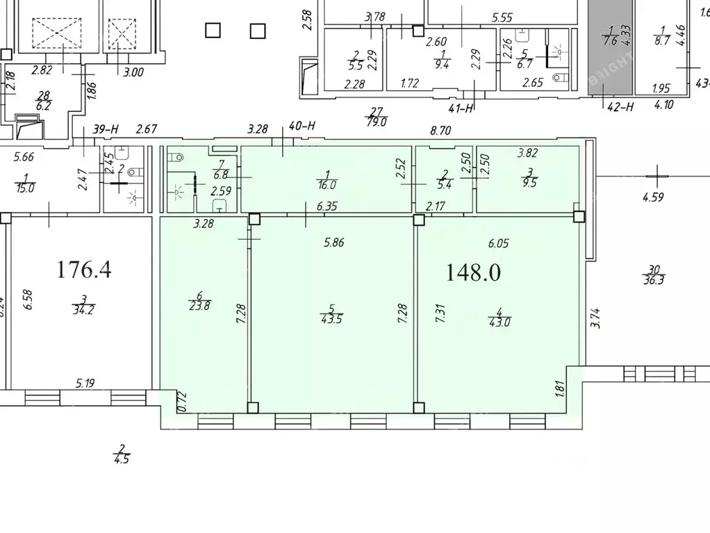 Офис в Санкт-Петербург Невский просп., 68а (148 м) - Фото 2