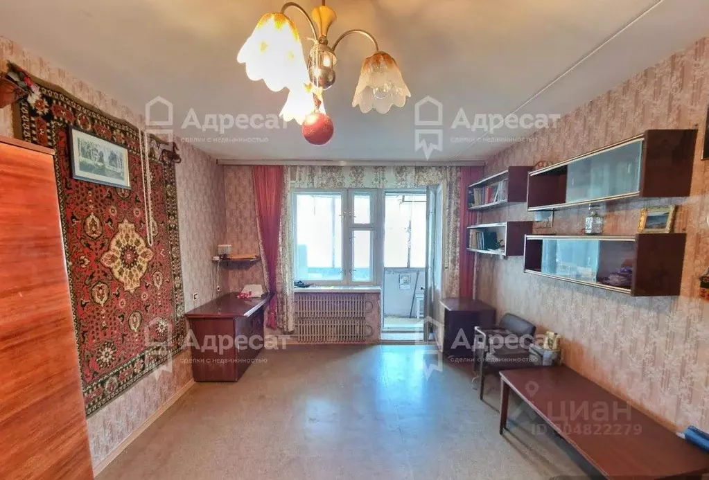 1-к кв. Волгоградская область, Волгоград ул. Маршала Еременко, 56 ... - Фото 0