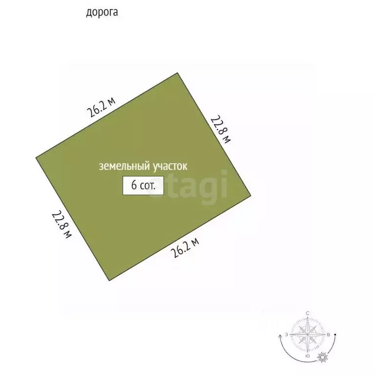 Участок в Крым, Кировский район, Абрикосовское с/пос, с. Кринички ул. ... - Фото 2