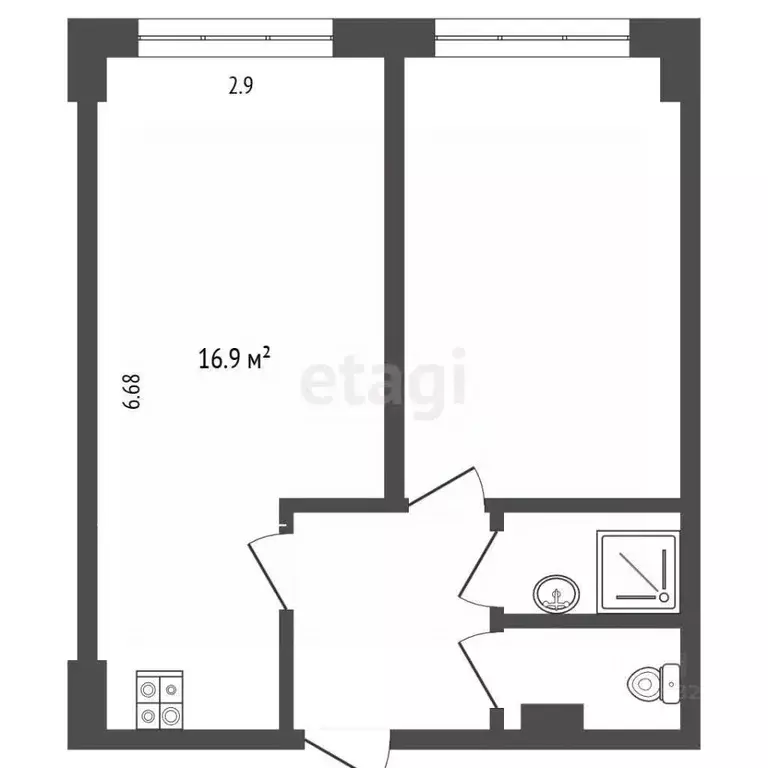 Комната Камчатский край, Петропавловск-Камчатский Звездная ул., 7 ... - Фото 1