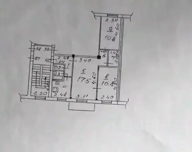 3-к кв. Иркутская область, Иркутск ул. Академика Образцова, 13 (57.7 ... - Фото 2
