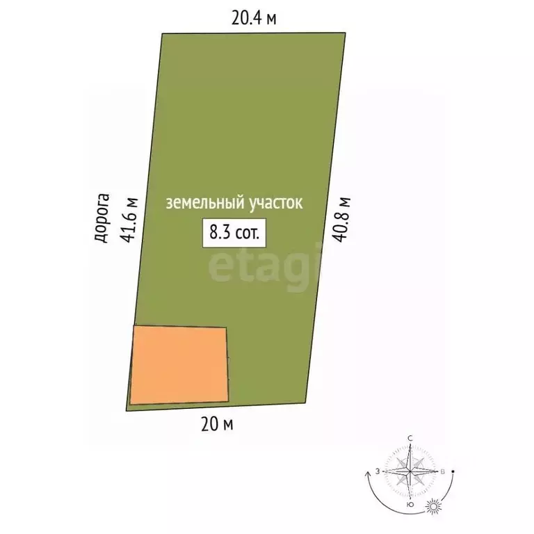 Дом в Санкт-Петербург Хладокомбинат 4-5 СНТ, ул. Ягодная, 16 (155 м) - Фото 2