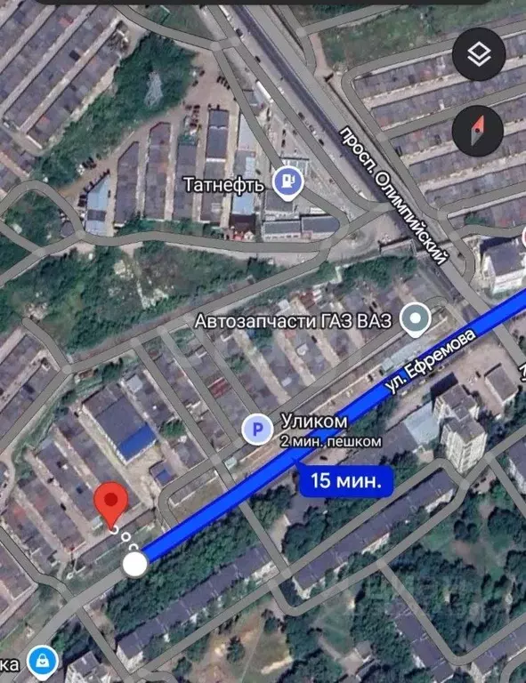 Гараж в Ульяновская область, Ульяновск ул. Ефремова, 70 (23 м) - Фото 2