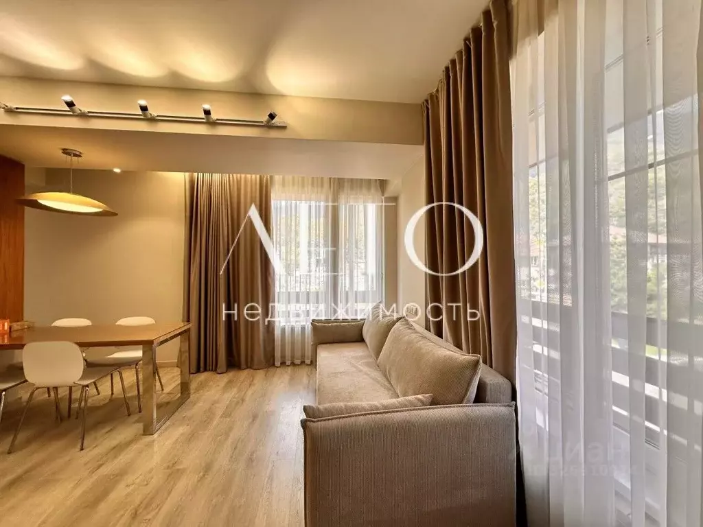 1-к кв. Краснодарский край, Сочи Красная Поляна пгт, ул. ... - Фото 1