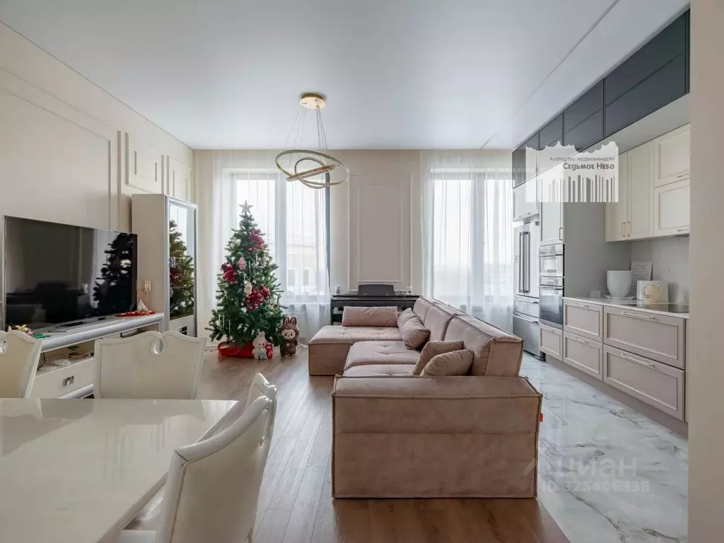 4-к кв. Москва Новоалексеевская ул., 16к3 (140.0 м) - Фото 1