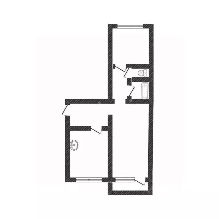 2-к кв. Алтайский край, Бийск Приречная ул., 1 (50.4 м) - Фото 2