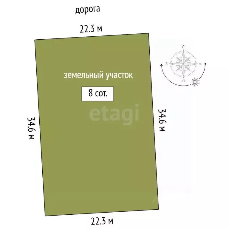 Участок в Тюменская область, Нижнетавдинский муниципальный округ, ... - Фото 1