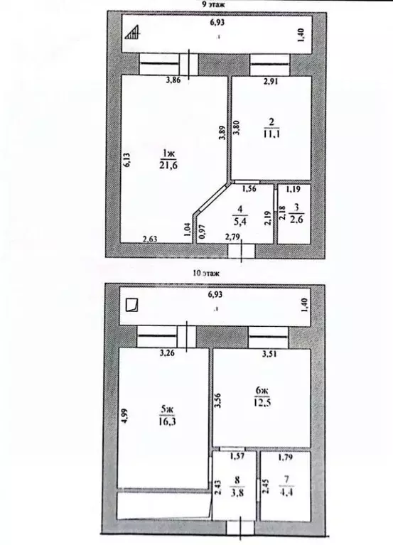 3-к кв. Ульяновская область, Ульяновск Новосондецкий бул., 19 (77.7 м) - Фото 1