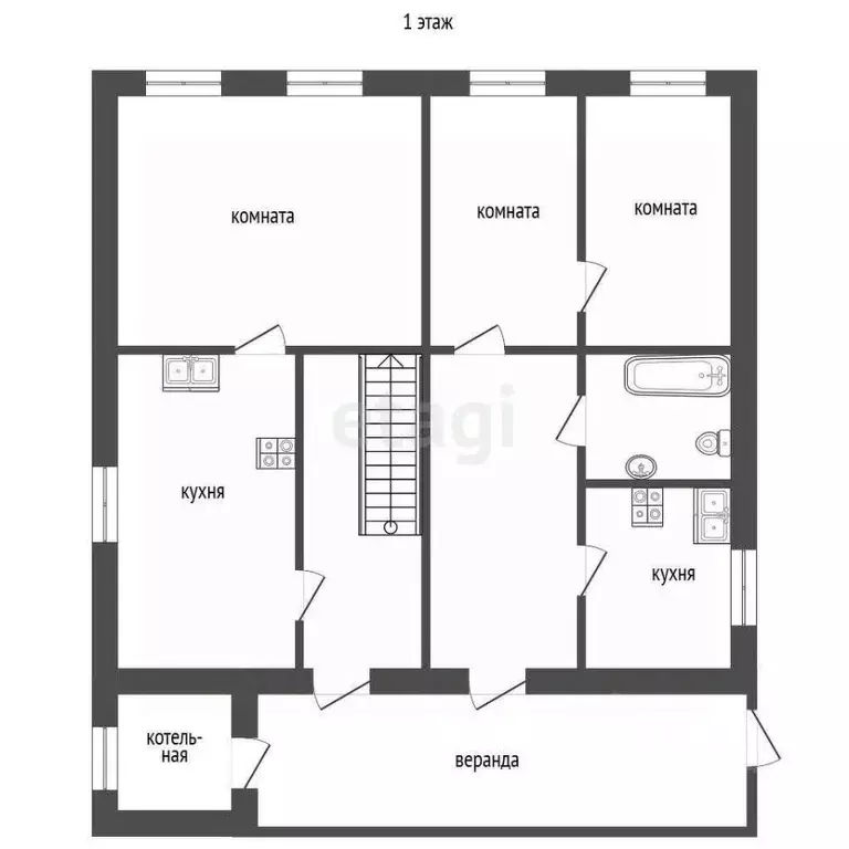 Дом в Тюменская область, Нижнетавдинский муниципальный округ, с. ... - Фото 1