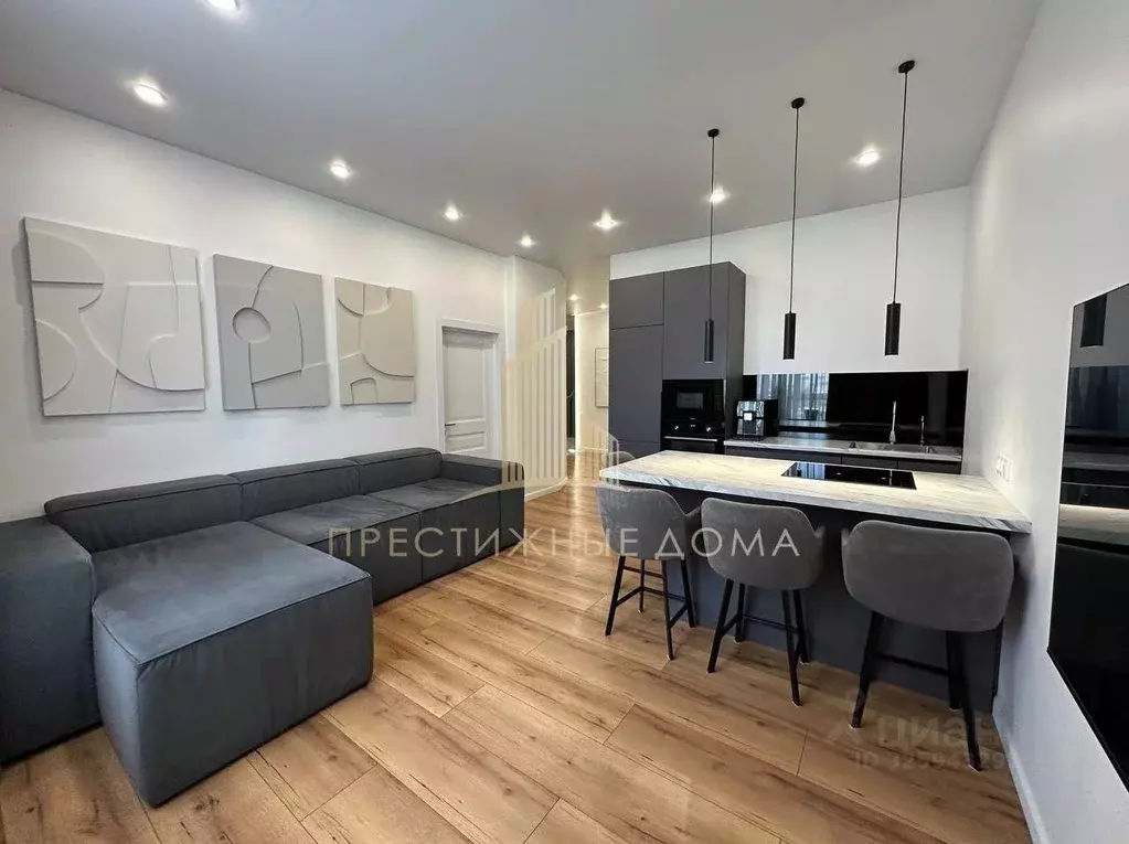 3-к кв. Новосибирская область, Новосибирск ул. Некрасова, 39 (72.0 м) - Фото 1