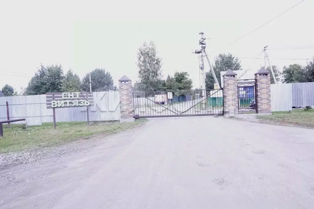Участок в Новосибирская область, Коченевский район, Витязь садовое ... - Фото 1