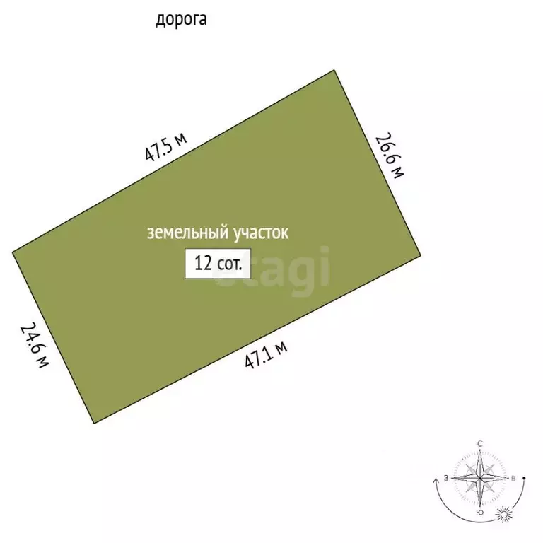 Участок в Ленинградская область, Приозерский район, Красноозерное ... - Фото 2