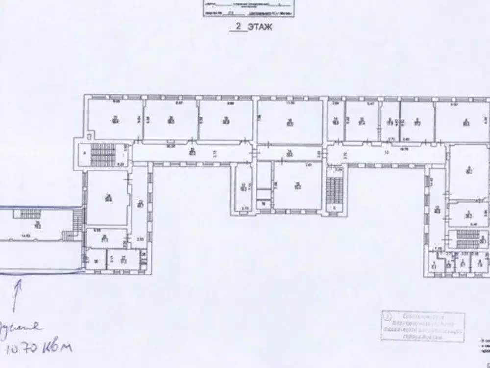 Торговая площадь в Москва Шмитовский проезд, 3С1 (4626 м) - Фото 1