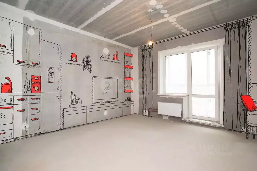 Студия Новосибирская область, Новосибирск ул. Ватутина, 93/2 (22.5 м) - Фото 0