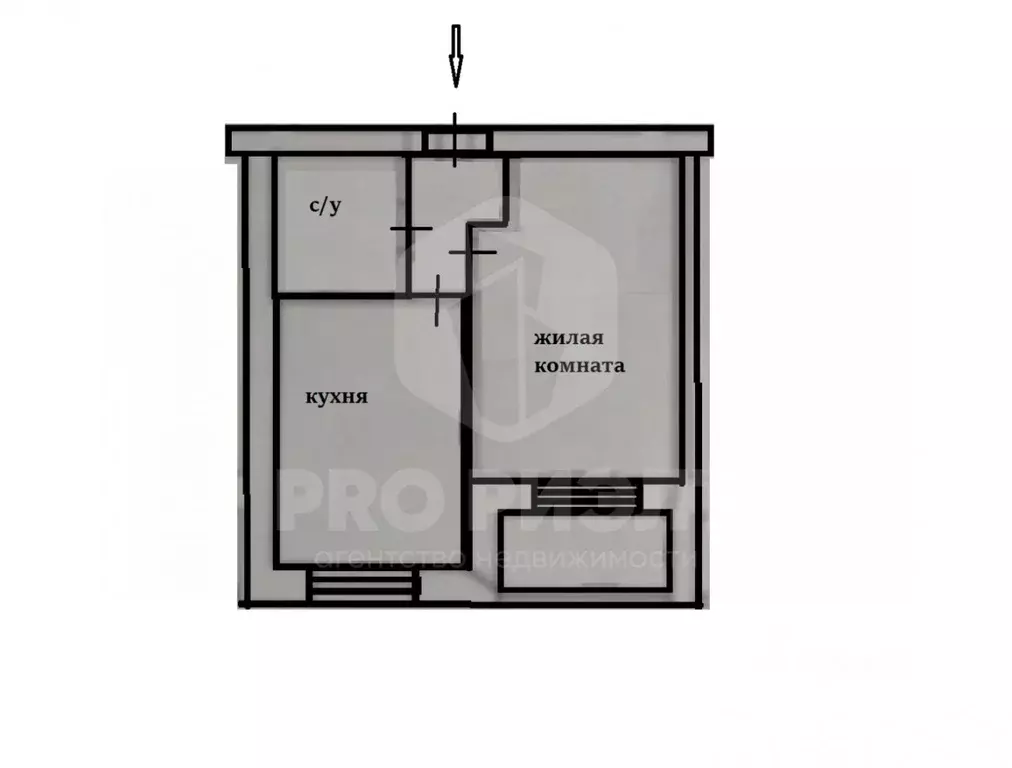 1-к кв. Калининградская область, Калининград ул. Маршала Жукова, 7 ... - Фото 2