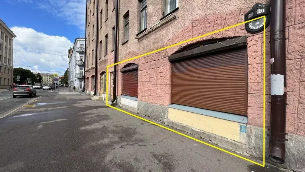 Помещение свободного назначения в Санкт-Петербург Сытнинская ул., 20 ... - Фото 1